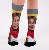 Tap to view Photo Upload Fun Face Socks