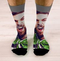 Tap to view Full Photo Upload Face Socks