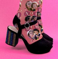 Tap to view No 1 Mum Novelty Photo Socks