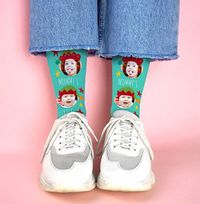 Tap to view Mummy's Little Helper Photo Socks