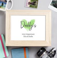 Tap to view Daddy's Very Important Wooden Gift Box