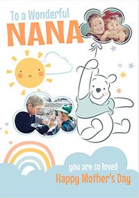 Tap to view Wonderful Nana Winnie the Pooh Photo Mother's Day Card