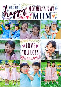 Tap to view For You Multi Photo Mother's Day Card