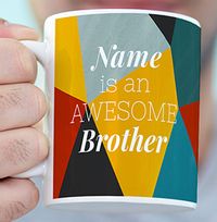 Tap to view Awesome Brother Personalised Mug