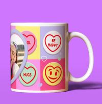 Tap to view Swizzels Love Hearts Photo Mug