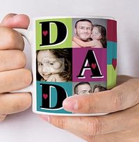 Tap to view Love You Dad Personalised Photo Mug
