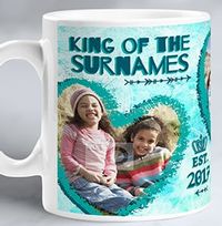 Tap to view King Dad Personalised Photo Mug