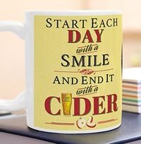 Tap to view Personalised Cider Mug - End Each Day