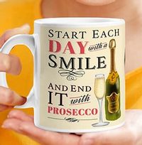 Tap to view Personalised Prosecco Mug - End Each Day