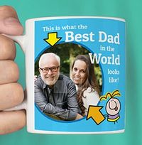 Tap to view Best Dad in the World 2 Photo Mug - Lemon Squeezy