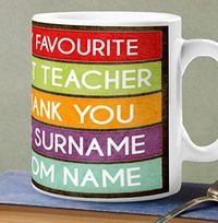 Tap to view Favourite Teacher Personalised Mug