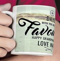 Tap to view Personalised Mug - Photo Upload My Favourite Days are with You