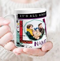 Tap to view All About Love Multi Photo Mug