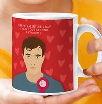 Tap to view Second Favourite Valentine's Personalised Mug