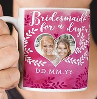 Tap to view Bridesmaid Personalised Wedding Mug