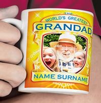 Tap to view World's Greatest Grandad Personalised Mug