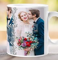 Tap to view 1st Christmas as Mr & Mrs Photo Mug