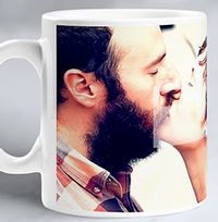 Tap to view Personalised Photo Mug With Black Banner