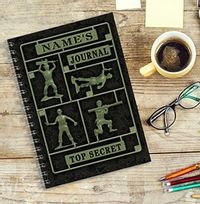 Tap to view Toy Story Green Army Man Personalised Notebook