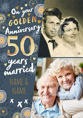 50th Wedding Anniversary 50 Years Golden Couple Tote Bag