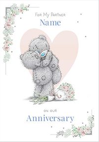 Tap to view Tatty Teddy - Partner on Our Anniversary Personalised Card
