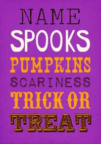 Tap to view Word Play - Halloween Trick or Treat