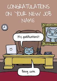 Tap to view Cattitude - Congratulations on your New Job