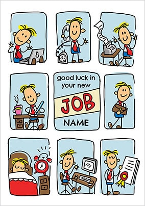 Contoh Greeting Card New Job - Simak Gambar Berikut