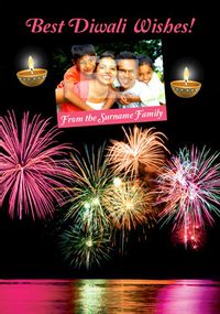 Tap to view Diwali - Wishes & Fireworks Photo