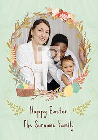 Tap to view Happy Easter Family Photo Card