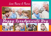 Tap to view Essentials - Grandparents' Day Card Colourful Multi Photo Upload
