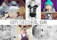 Tap to view Essentials - Christening Card Multi Photo Upload