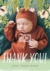 Tap to view New Baby Thank You photo Card