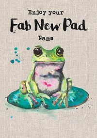 Tap to view Sarah Kelleher - Fab New Pad Personalised Card