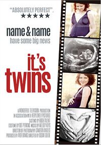 Tap to view It's Twins Photo Upload Pregnancy Announcement Card