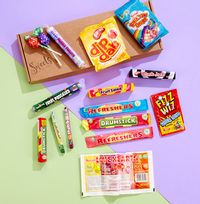Tap to view Sweets In The Post - Retro Sweets Box