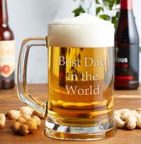 Tap to view Best Dad In The World Beer Tankard