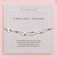 Tap to view To A Fabulous Friend Bracelet