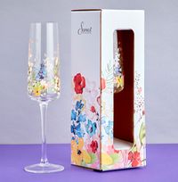 Tap to view Floral Champagne Flute