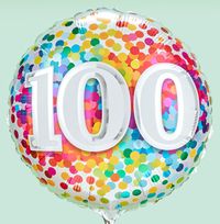 Tap to view 100 Confetti Inflated Balloon