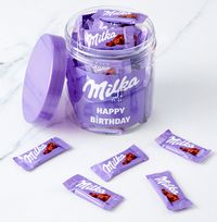 Tap to view Happy Birthday Milka Mini Chocolate Bars