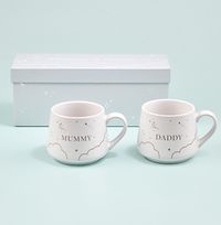 Tap to view Mummy & Daddy Set of 2 Mugs