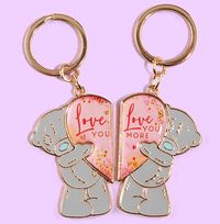 Tap to view Love You More Keyring Set