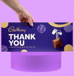 Thank You Cadbury Dairy Milk 850g Bar