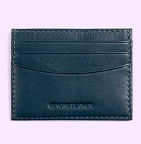 Tap to view Navy Leather Card Holder