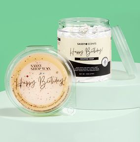 Sassy Scents Happy Birthday Wax Melt & Whipped Body Soap