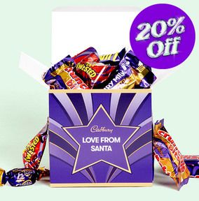 Love From Santa Cadbury Heroes Box