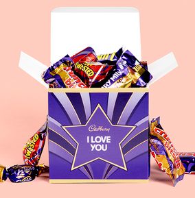 I Love You Cadbury Heroes Box