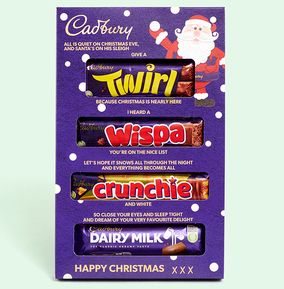 Cadbury's Christmas Poem Box