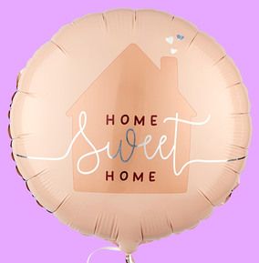 Home Sweet Home Inflated Balloon